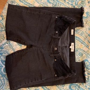 Madewell Maternity Skinny Black Jeans Size 28